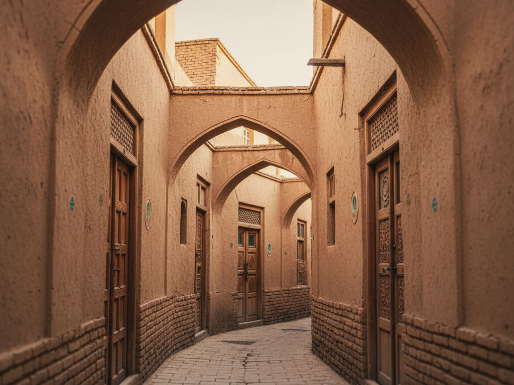 کشف معماری رایگان در یزد
